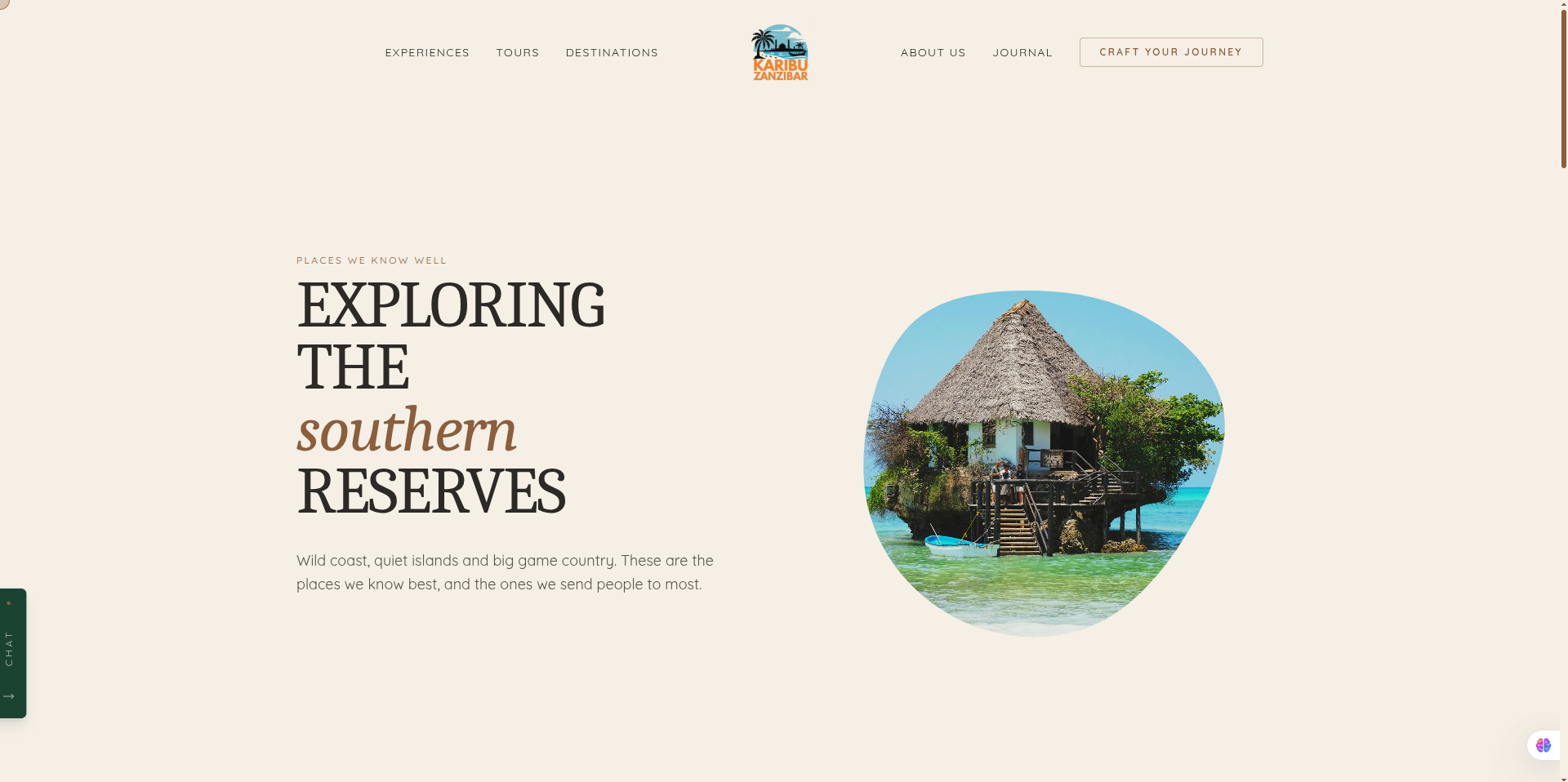Luxury Travel Agency Website detail — image 3 of 6